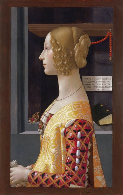 Portrait of Giovanna Tornabuoni by Domenico Ghirlandaio