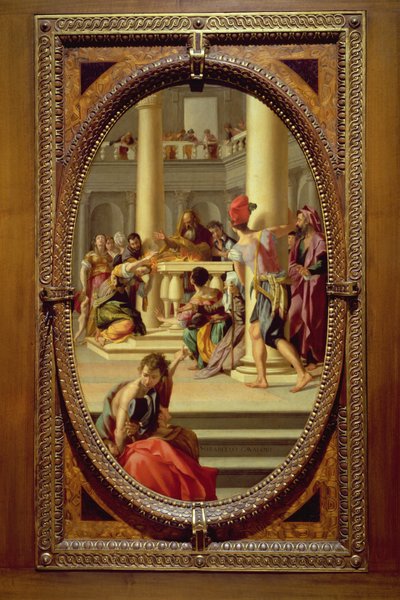 The Last Supper (detail) by Domenico Ghirlandaio
