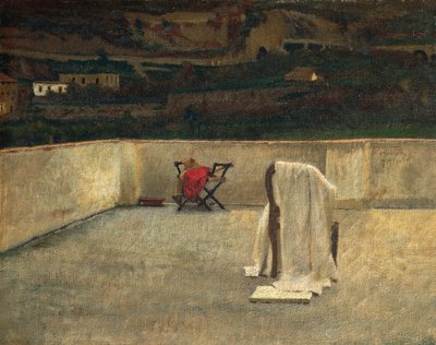 The terrace by Domenico Morelli