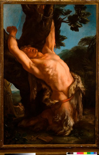 Peel of Marsia, First half of the 18th century by Domenico Parodi
