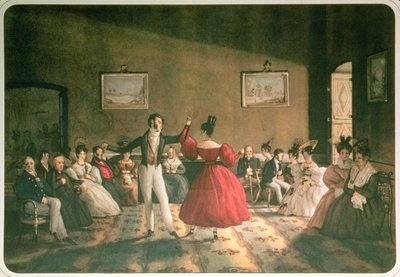 Dance in a Salon in Buenos Aires by Domenico Pellegrini