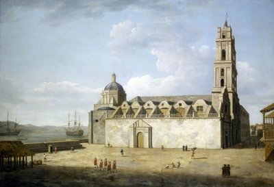 Havana Cathedral, Cuba, August and September 1762 by Dominic Serres