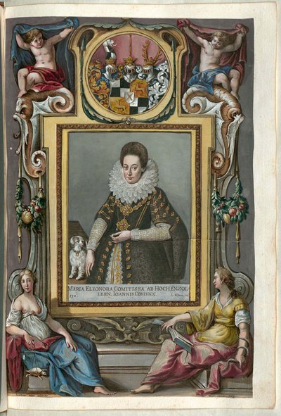 Images of the Fuggers and Their Wives - 112r by Dominicus Custos