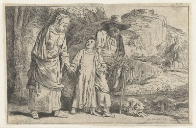 Christ Returning from the Temple with His Parents by Dominique Vivant Denon (baron)