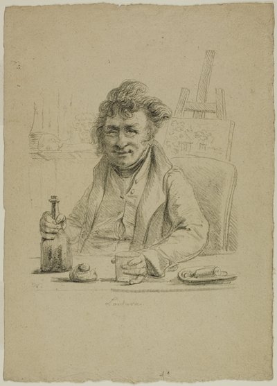 Portrait of Lantara in the Role of Joly, from Le Peintre au Cabaret by Dominique Vivant Denon