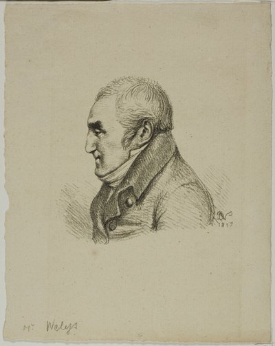 Portrait of Monsieur Nelys in Profile by Dominique Vivant Denon