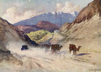 An Impression of the Khyber Pass by Donald (after) Maxwell