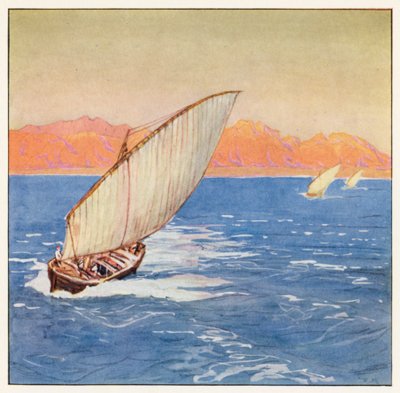 Rudyard Kipling: The Junk and the Dhow by Donald (after) Maxwell