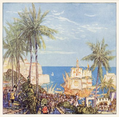 Rudyard Kipling: The Song of Diego Valdez by Donald (after) Maxwell