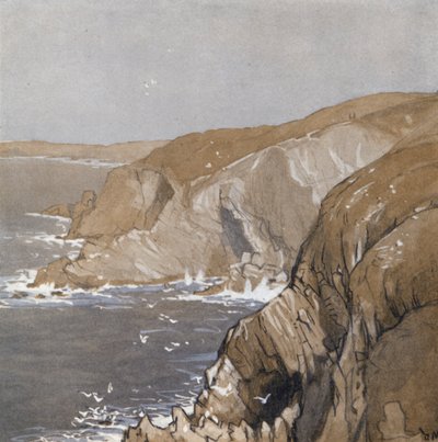 The Cornish Coast by Donald (after) Maxwell