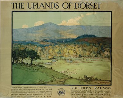 The Uplands of Dorset by Donald (after) Maxwell