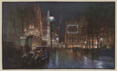 The Dazzle of Leicester Square by Donald Maxwell