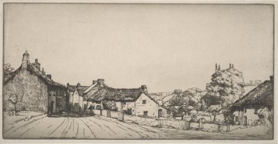 A Devonshire Village by Donald Shaw MacLaughlan