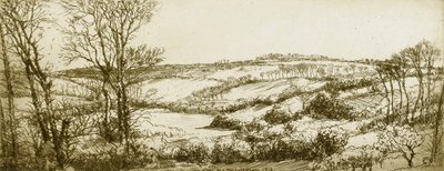 Cornish Landscape No. 1 by Donald Shaw MacLaughlan