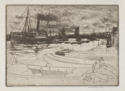 Evening Light by Donald Shaw MacLaughlan