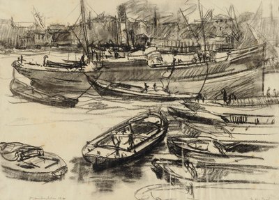 London in the Pool by Donald Shaw MacLaughlan