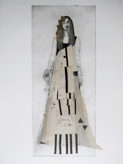Abstract Fashion Figure by Doris Schmitz