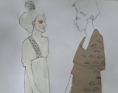 Ancient Fashion Dialogue by Doris Schmitz