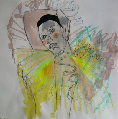 Colorful Fashion Portrait by Doris Schmitz