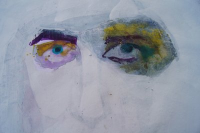 Expressive Abstract Face by Doris Schmitz