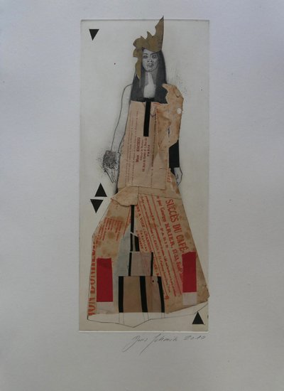 Fashion Queen Collage by Doris Schmitz