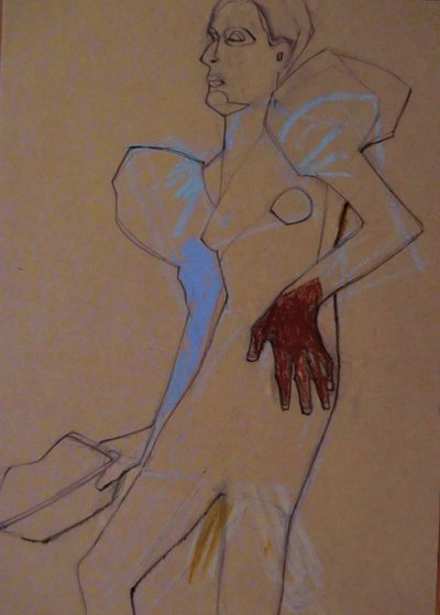 Stylized Fashion Figure by Doris Schmitz