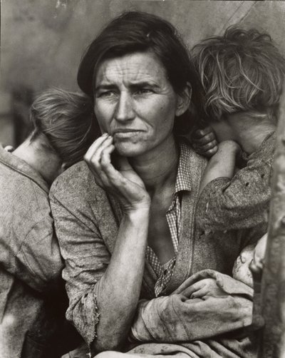 Copy Print of Migrant Mother, Nipomo, California by Dorothea Lange