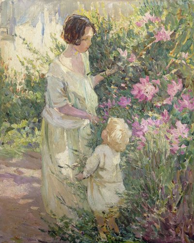 Picking Flowers by Dorothea Sharp
