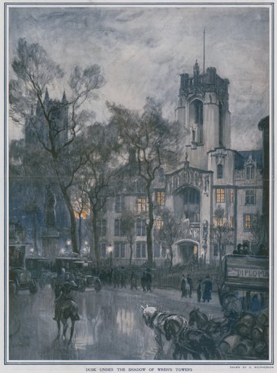 Dusk Under the Shadow of Wren