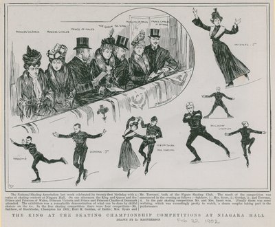 Skating Championship Competitions at Niagara Hall by Douglas Macpherson