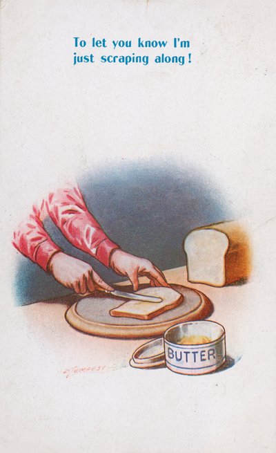 Butter, Scraping Along by Douglas Tempest