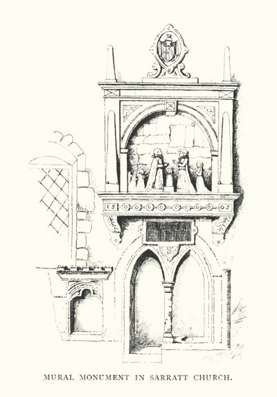 Mural Monument in Sarratt Church by Duncan Moul