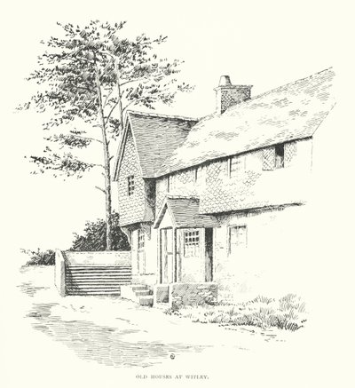 Old houses at Witley by Duncan Moul