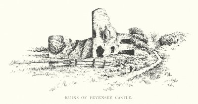 Ruins of Pevensey Castle by Duncan Moul