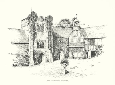 The Courtyard, Ightham by Duncan Moul