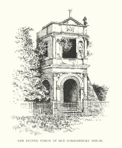 The Ruined Porch of Old Gorhambury House by Duncan Moul