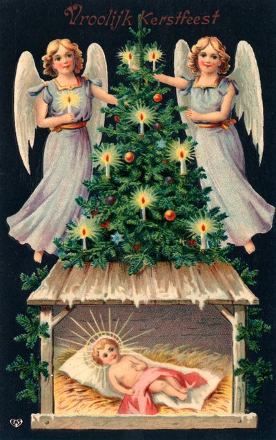Dutch Christmas Card by Dutch School