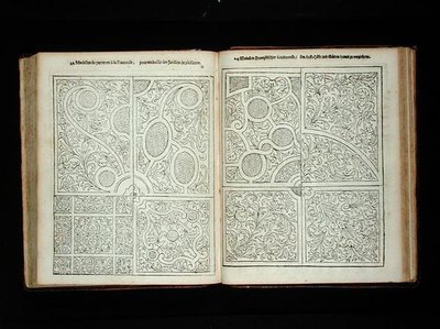 French style parterres, from 