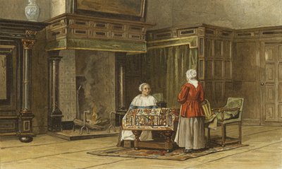 Interior of a Dutch House, 1st Half of 17th Century by Dutch School