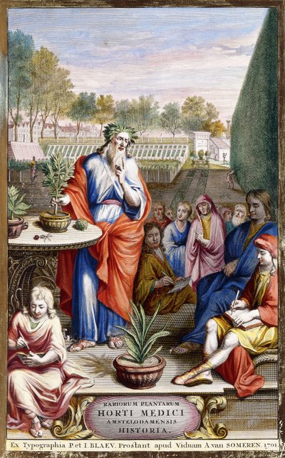Latin Title-Page by Dutch School