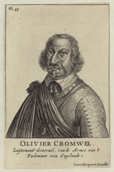 Oliver Cromwell by Dutch School