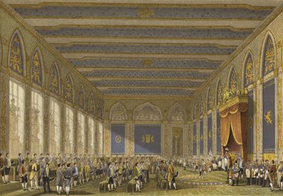Opening of the States-General, Brussels, 1815 by Dutch School