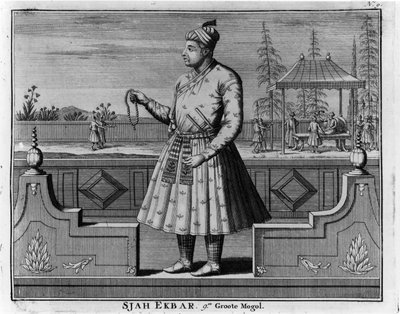 Portrait of Sjah Ekbar by Dutch School