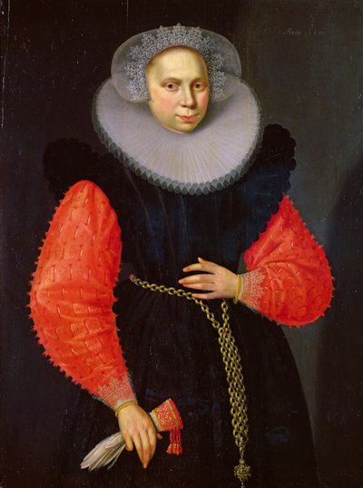 Portrait of a Woman by Dutch School