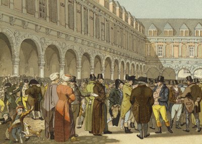 The Great Exchange of Amsterdam, 19th Century by Dutch School