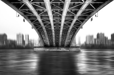 Beneath the Urban Bridge by EM-Photographies