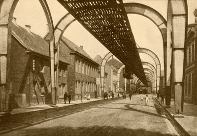 An Electric Suspension Mono-Rail System, 1930 by ENA