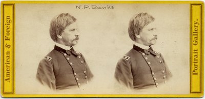 Nathaniel Prentice Banks, American Politician and Union Army General by E. Anthony
