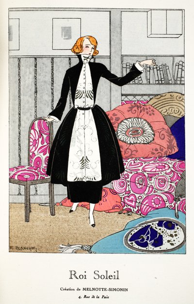 Sun King - Creation of Melnotte-Simonin by E. Blanche