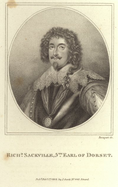 Richard Sackville the 5th Earl of Dorset by E. Bocquet
